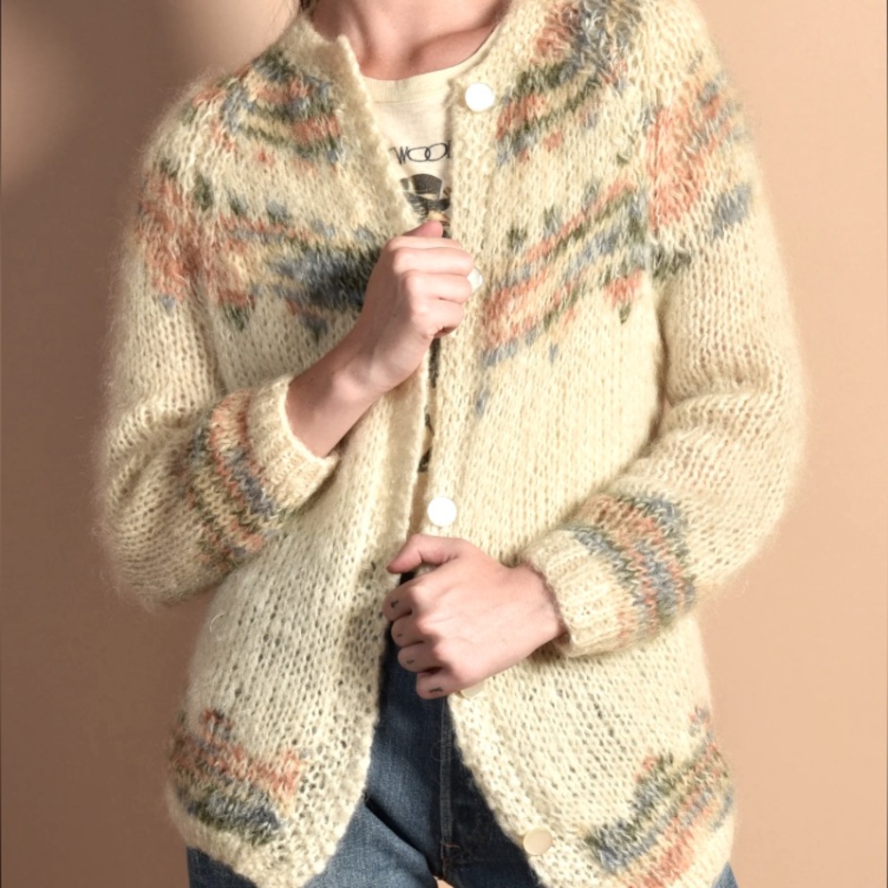 Tam 60s Italian Mohair Cardigan